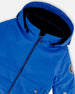 Two Piece Snowsuit Royal Blue And Black - G10N804_999