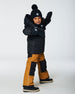 Two Piece Snowsuit Black And Spice - G10O807_202