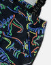Two Piece Snowsuit Black Printed Dinos - G10R810_019