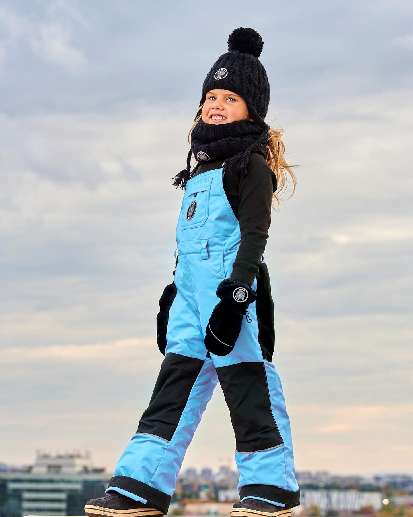 Overall Snow Pants Air Blue - G10T220_447