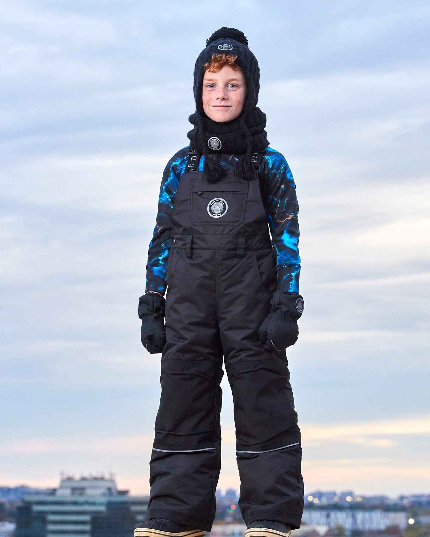 Overall Snow Pants Black - G10T220_999