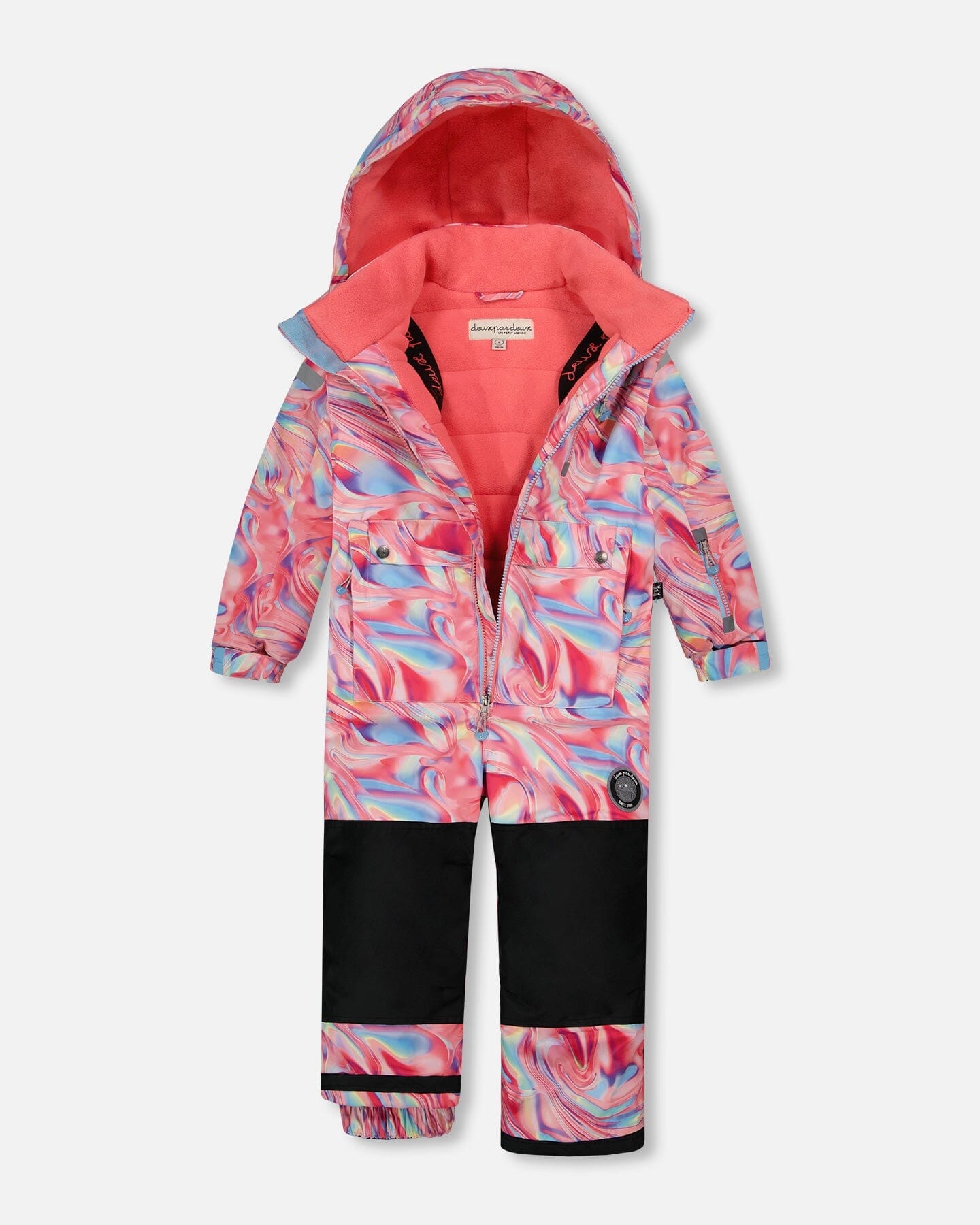 One Piece Snowsuit Printed Marble - G10T719_007