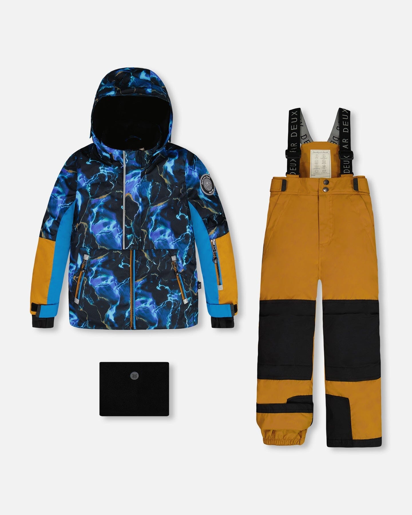 Two Piece Snowsuit Spice And Printed Storm - G10U812_202