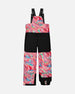 Two Piece TEKNIK Snowsuit Air Blue And Printed Marble Snowsuits Deux par Deux 