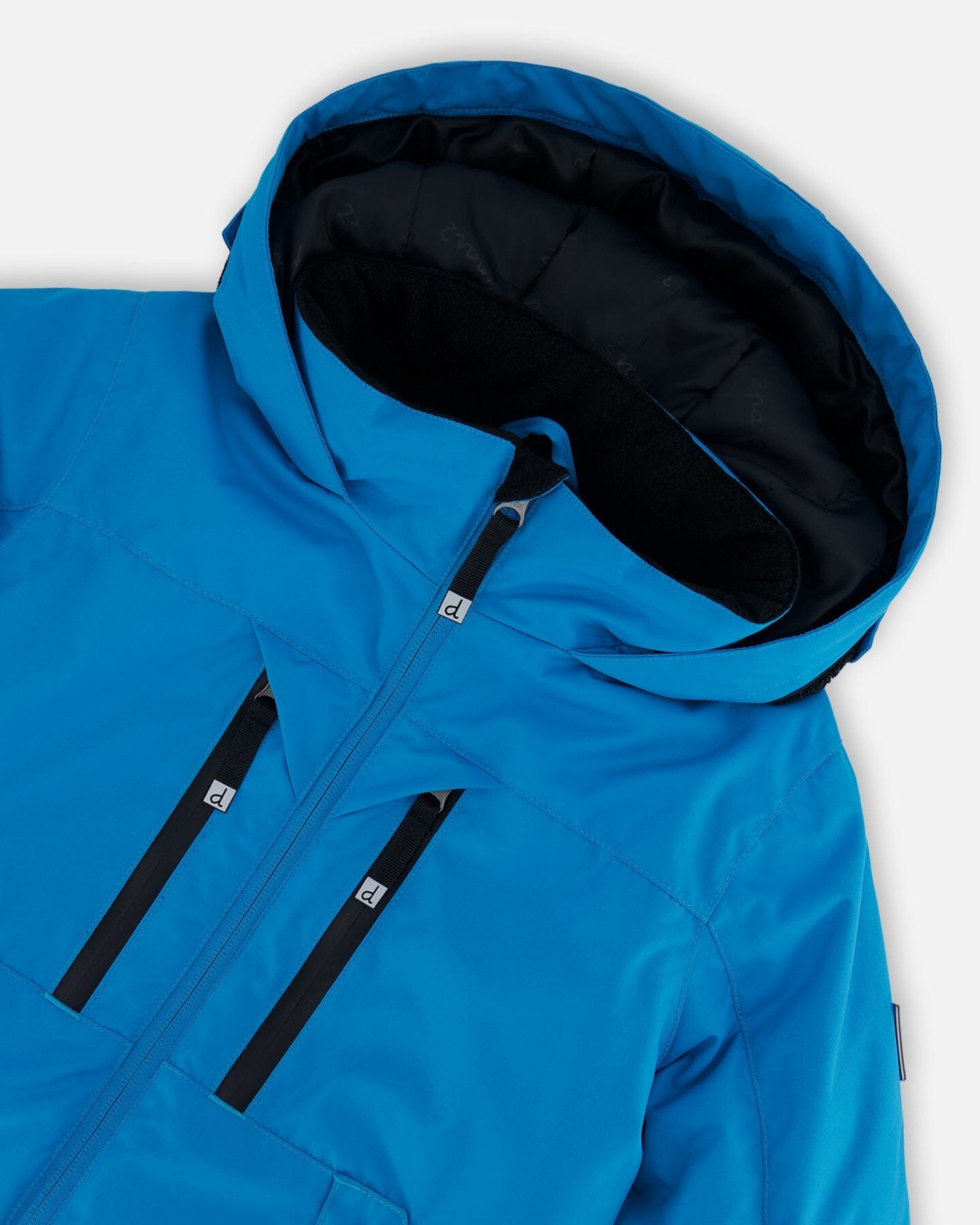 Two Piece Technical Snowsuit Royal Blue And Black - G10V814_999