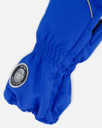 Solid Mittens Royal Blue Winter Accessories Deux par Deux 