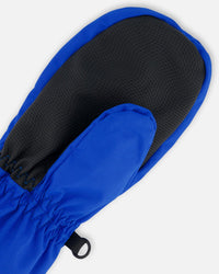 Solid Mittens Royal Blue Winter Accessories Deux par Deux 