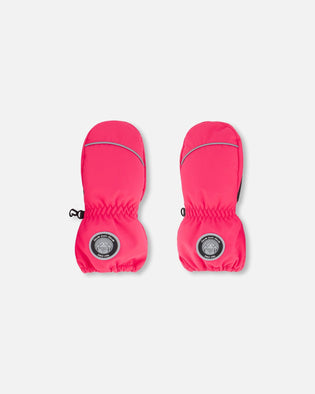 Solid Mittens Fuschia Pink Winter Accessories Deux par Deux 