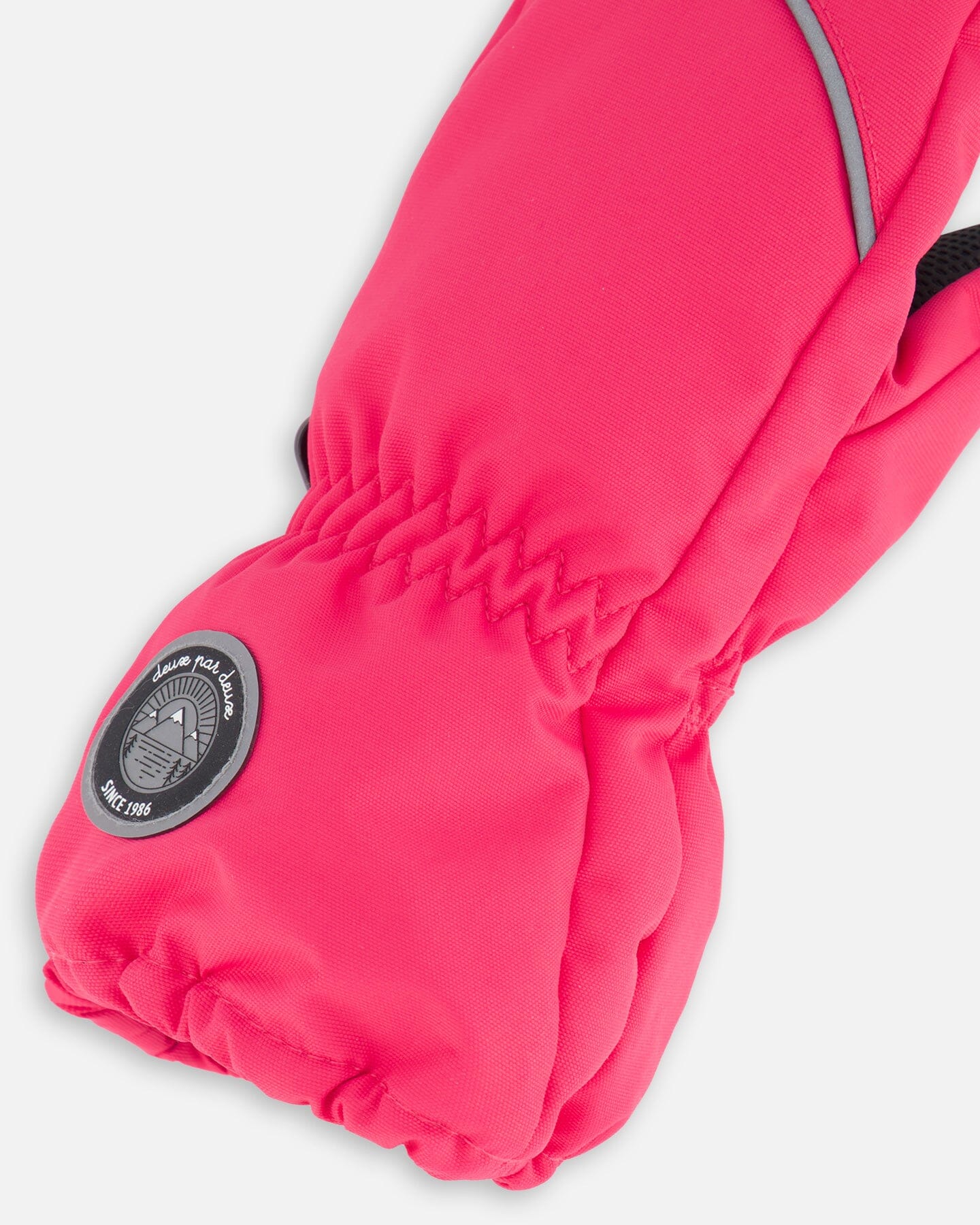 Solid Mittens Fuschia Pink Winter Accessories Deux par Deux 