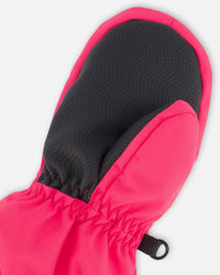 Solid Mittens Fuschia Pink Winter Accessories Deux par Deux 