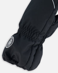 Solid Mittens Black - G10XM202_999