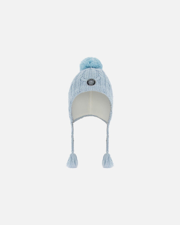 Peruvian Knit Hat Air Blue - G10XT1_447