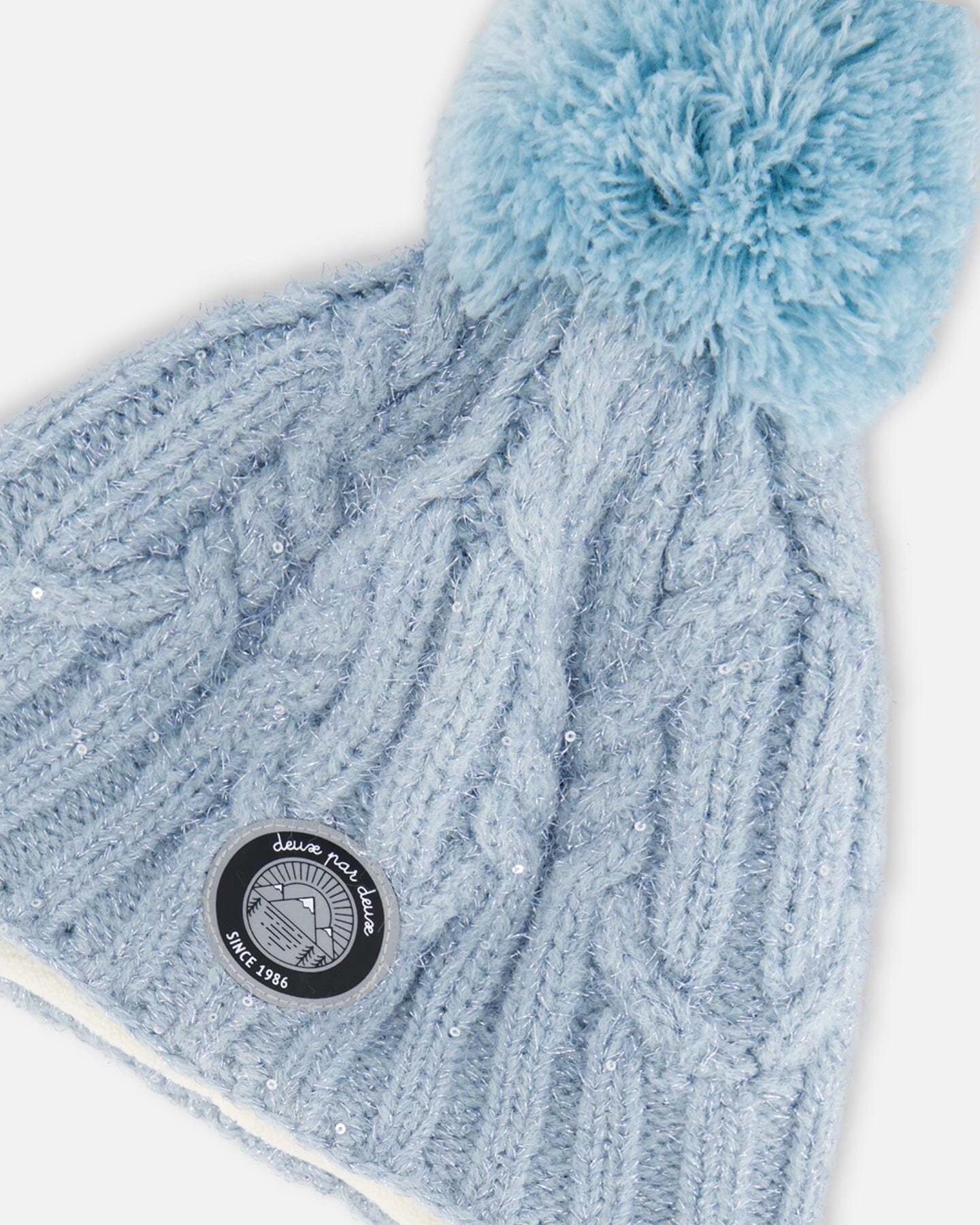 Peruvian Knit Hat Air Blue - G10XT1_447