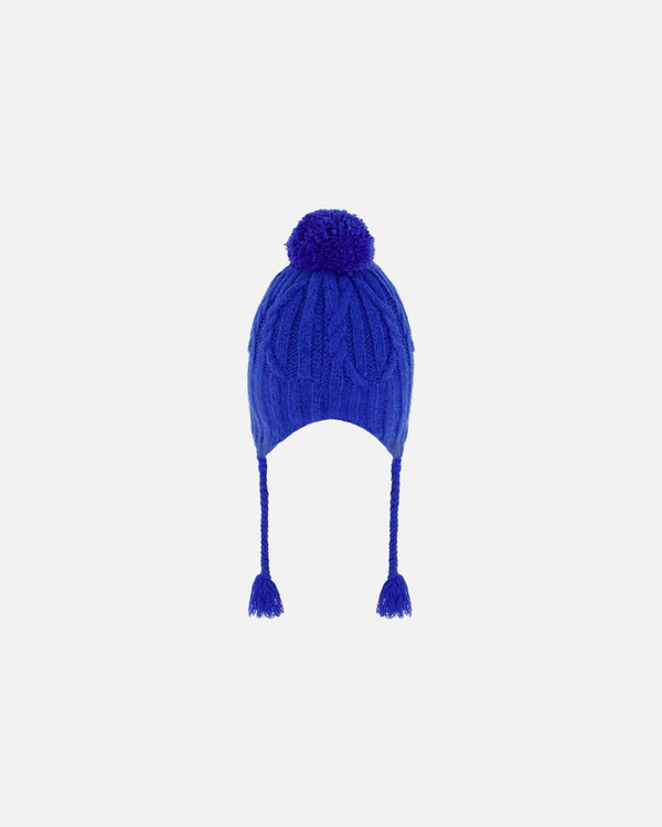 Peruvian Knit Hat Royal Blue - G10XT1_469