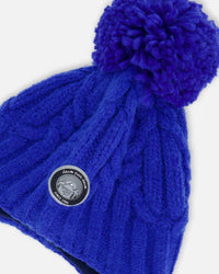 Peruvian Knit Hat Royal Blue - G10XT1_469