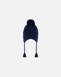 Peruvian Knit Hat Navy - G10XT1_479