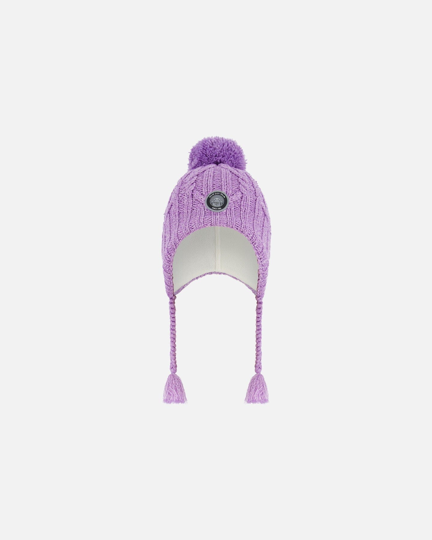 Peruvian Knit Hat Purple - G10XT1_513