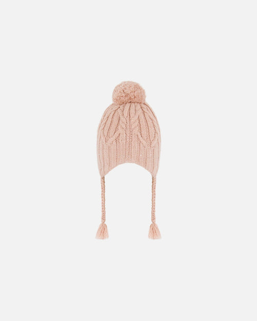 Peruvian Knit Hat Light Pink - G10XT1_622