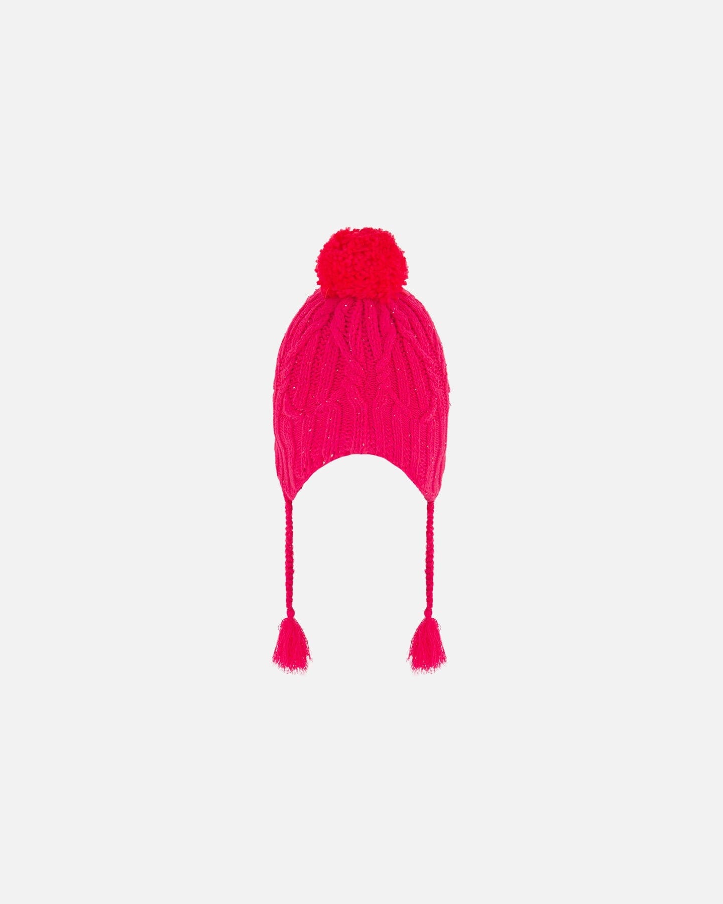 Peruvian Knit Hat Fuschia Pink - G10XT1_652