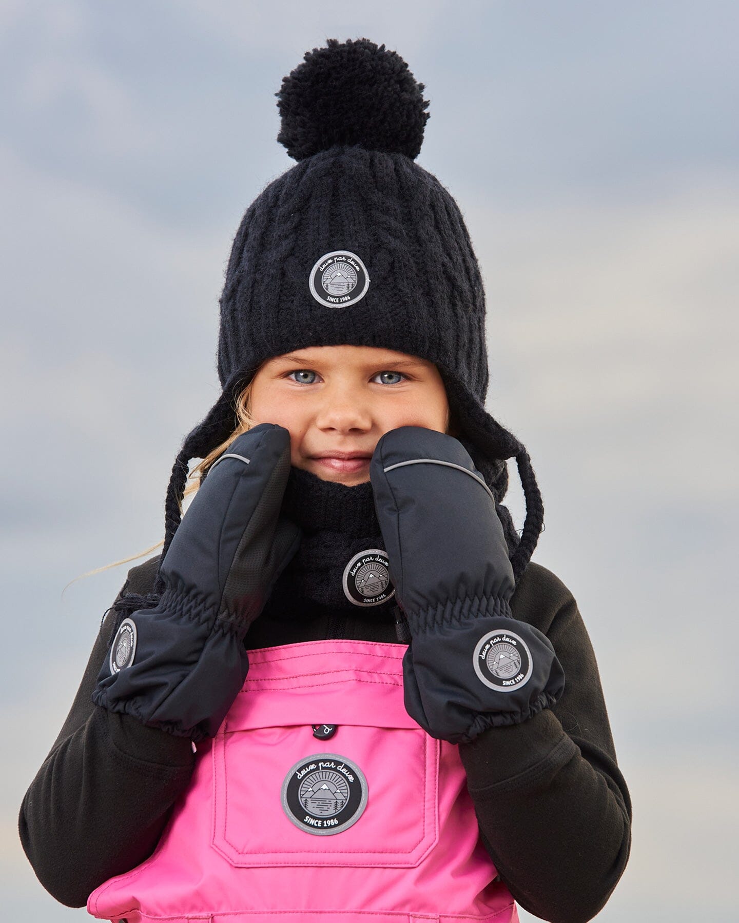 Peruvian Knit Hat Black - G10XT1_999