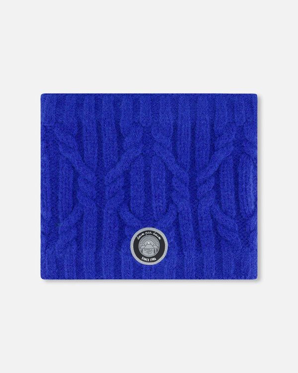 Knit Neckwarmer Royal Blue - G10XT2_469