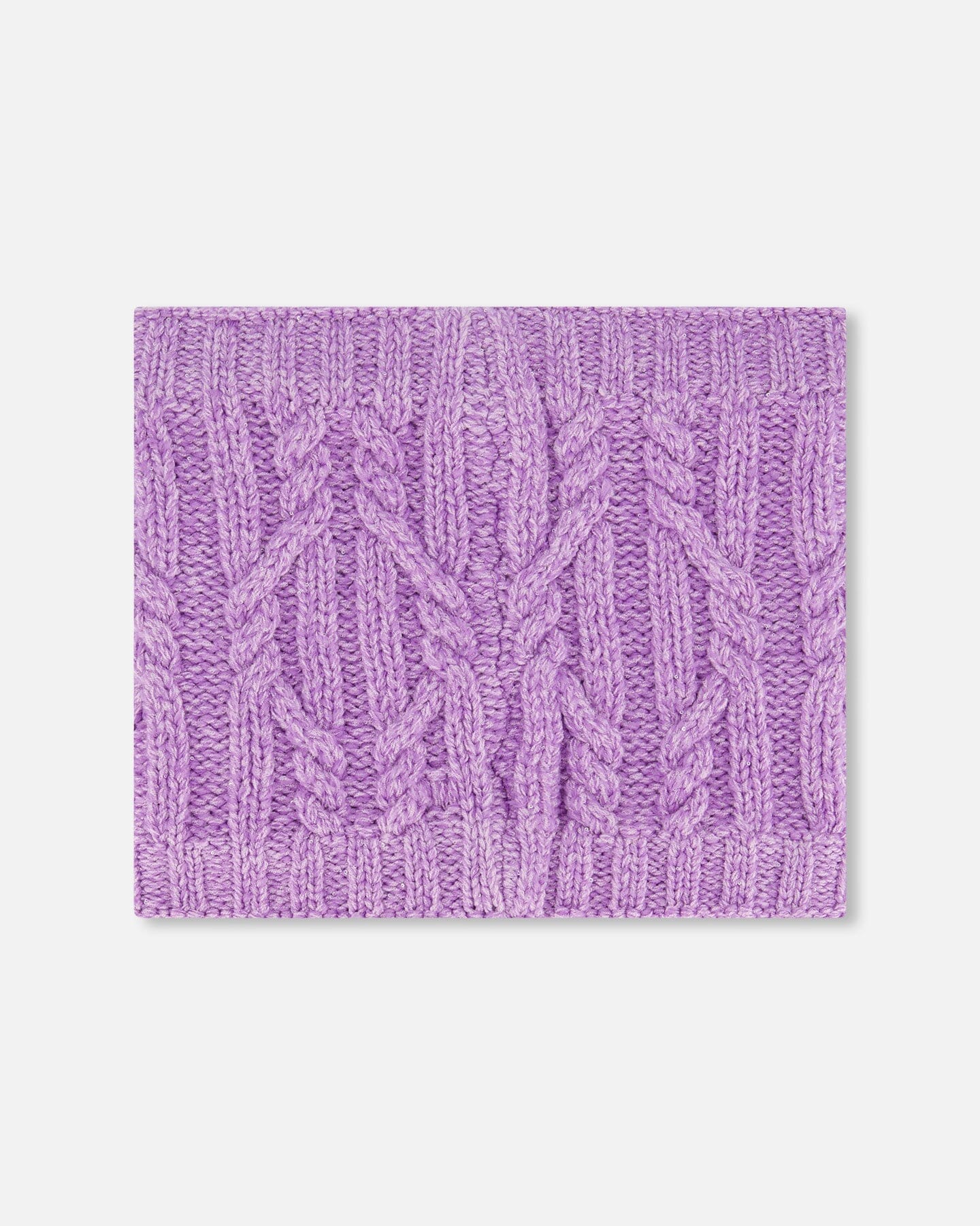 Knit Neckwarmer Purple - G10XT2_513