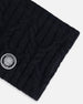 Knit Neckwarmer Black - G10XT2_999