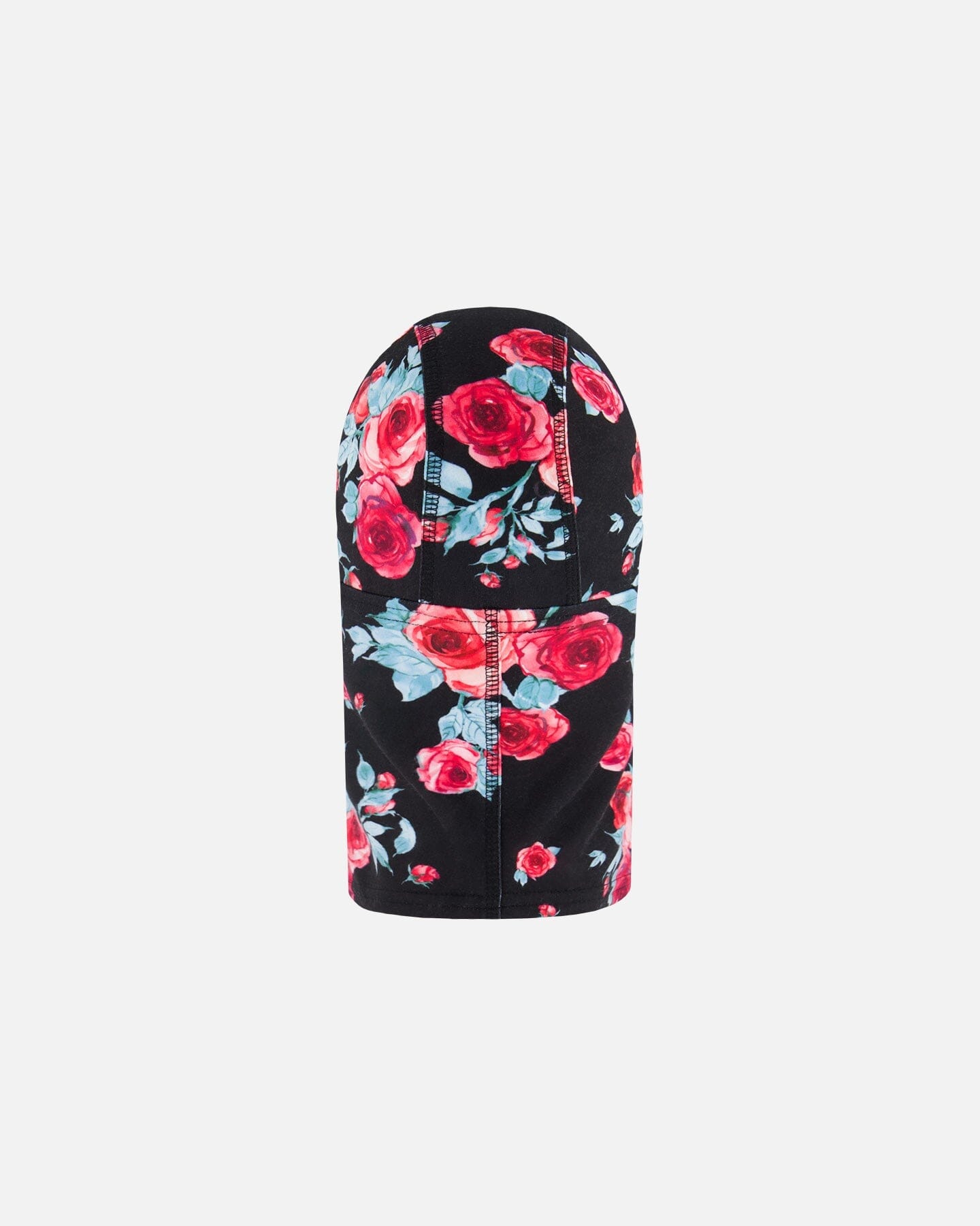 Jersey Balaclava Black Printed Roses - G10YBAL_011