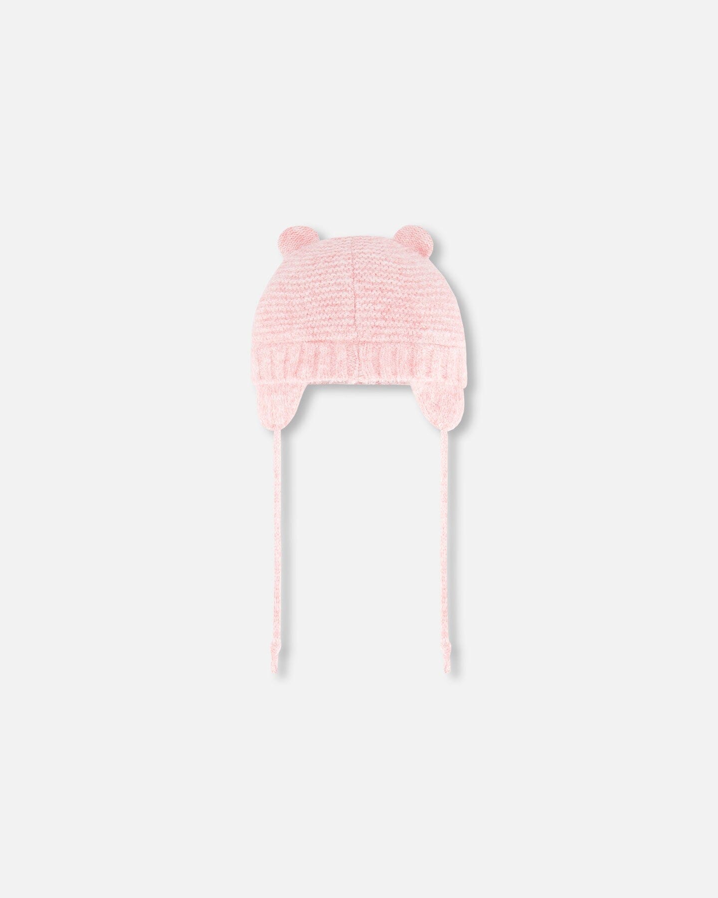 Knit Hat With Ears Pink - G10ZA03_804