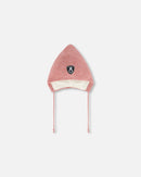 Baby Pointed Knit Hat In Pink - G10ZB01_654