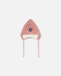 Baby Pointed Knit Hat In Pink - G10ZB01_654