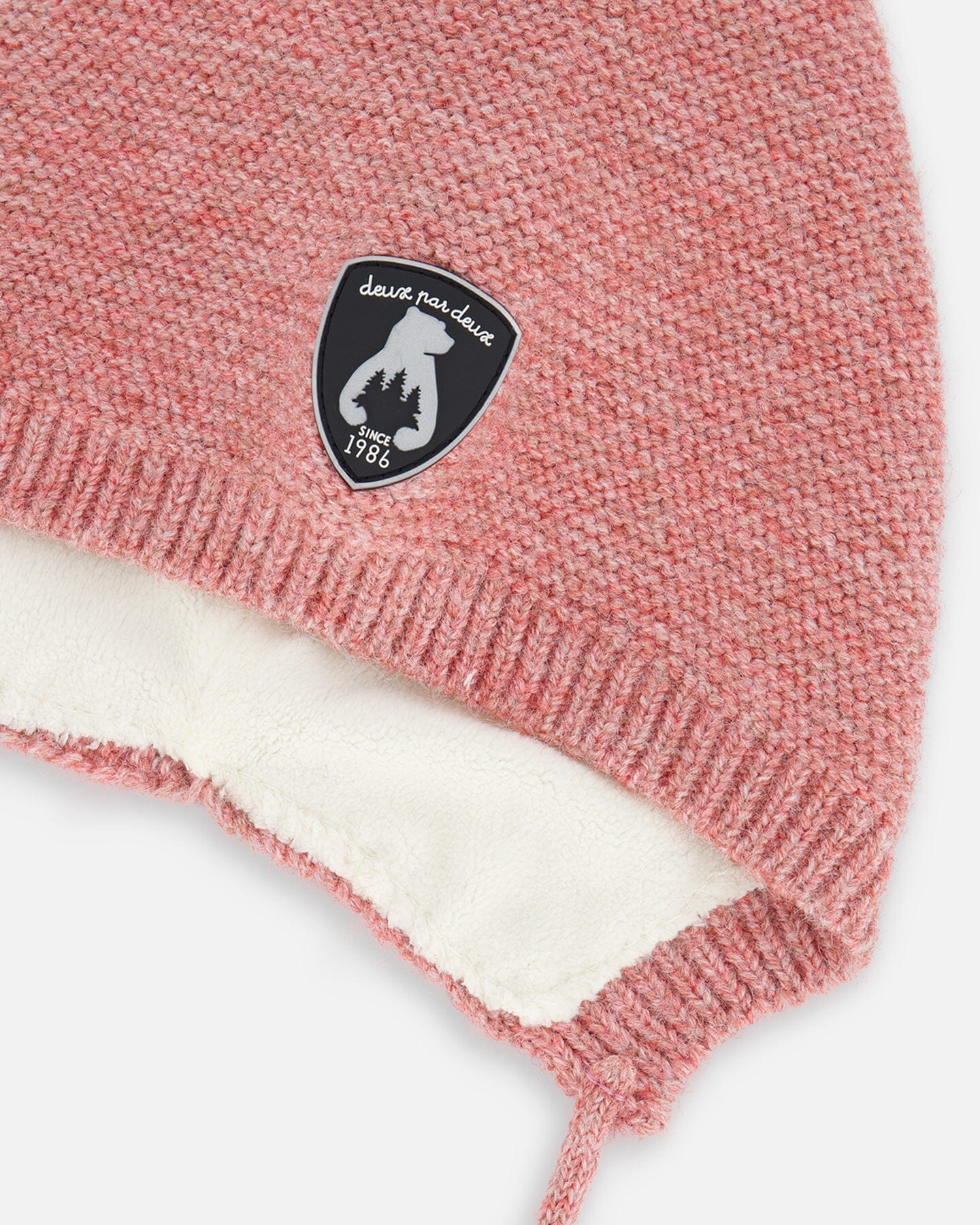 Baby Pointed Knit Hat In Pink - G10ZB01_654