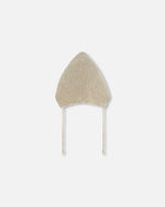 Baby Pointed Knit Hat In Beige - G10ZB01_907