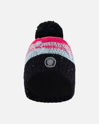 Knit Hat Gradient Blue, Coral And Fuschia - G10ZJ01_000