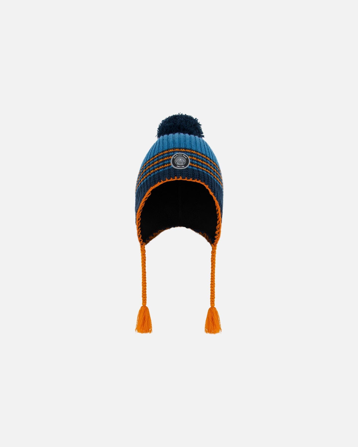 Peruvian Knit Hat Blue And Orange - G10ZS01_000