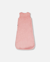 Plush Sleep Sack With Embroidery Light Pink - G20ASB_622