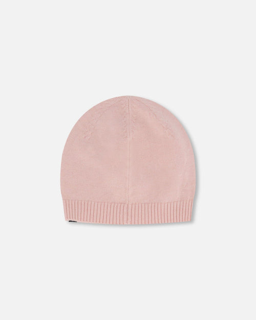 Knitted Hat Light Pink - G20ATH_622