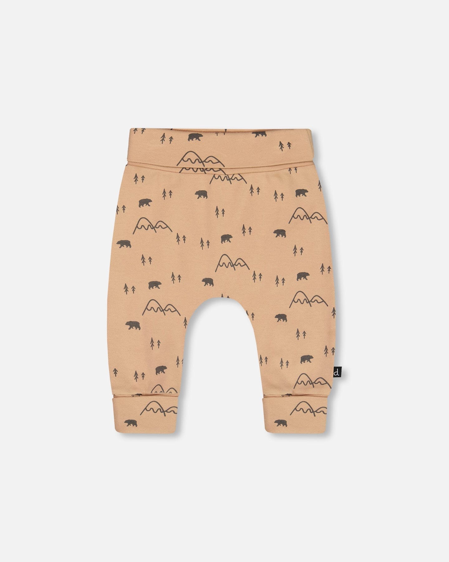 Organic Cotton Evolutive Pant Sand Printed Mountains - G20C20_049