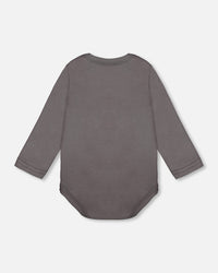 Organic Cotton Onesie Dark Gray - G20C70_902