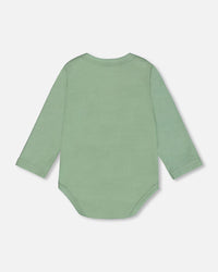 Organic Cotton Onesie Green - G20D70_273