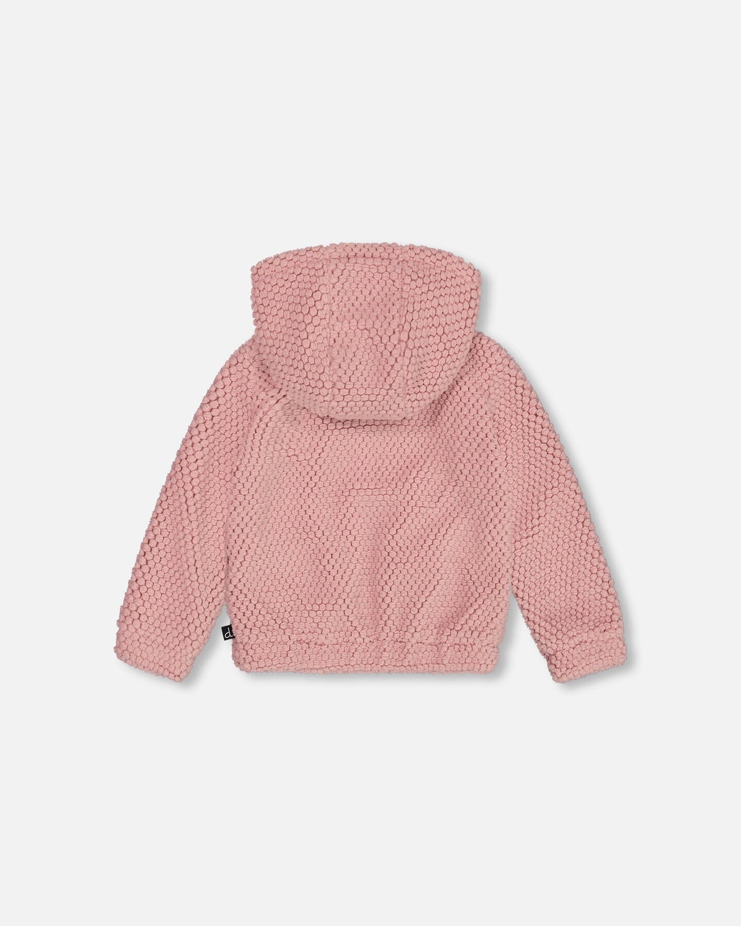 Pink vest with hood best sale