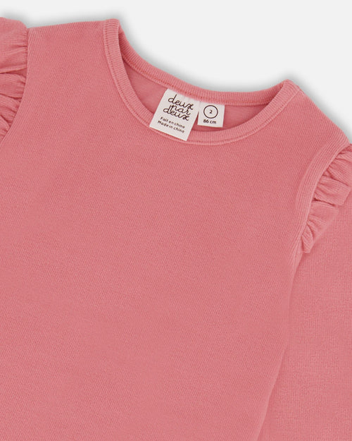 Super Soft Brushed Rib T-Shirt Light Pink - G20E70_662