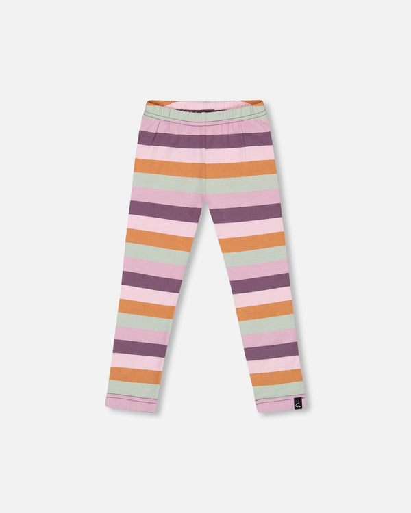 Jersey Leggings Multicolor Stripe - G20F60_071
