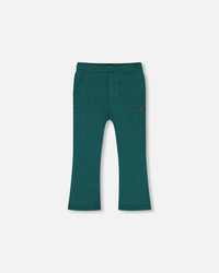 Bootleg Stretch Pant Houndstooth Teal - G20G20_064