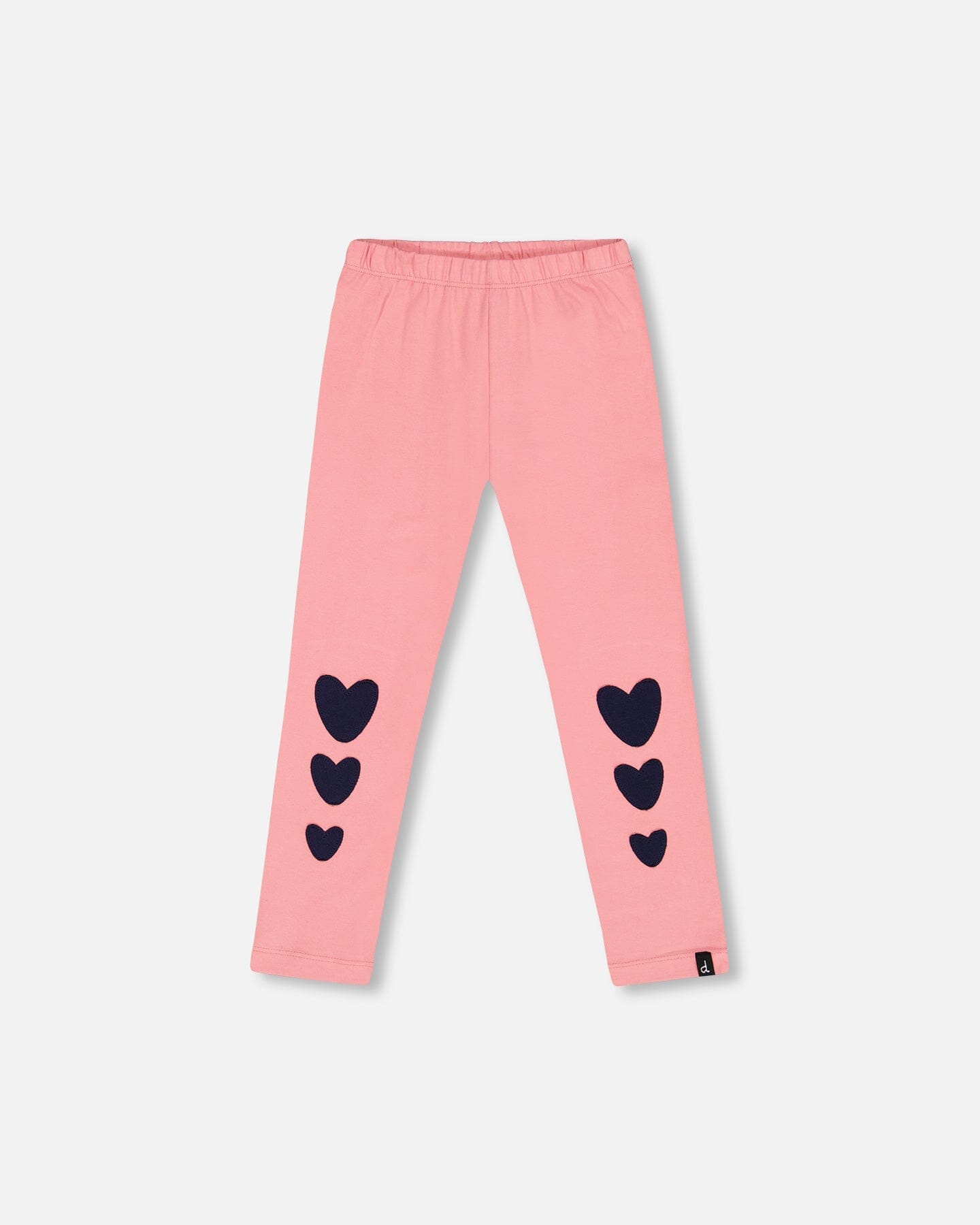 Organic Cotton Legging With Knee Print Pink - G20G61_655