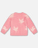 Jacquard Unicorn Sweater Hairy Knit Pink - G20GT73_655