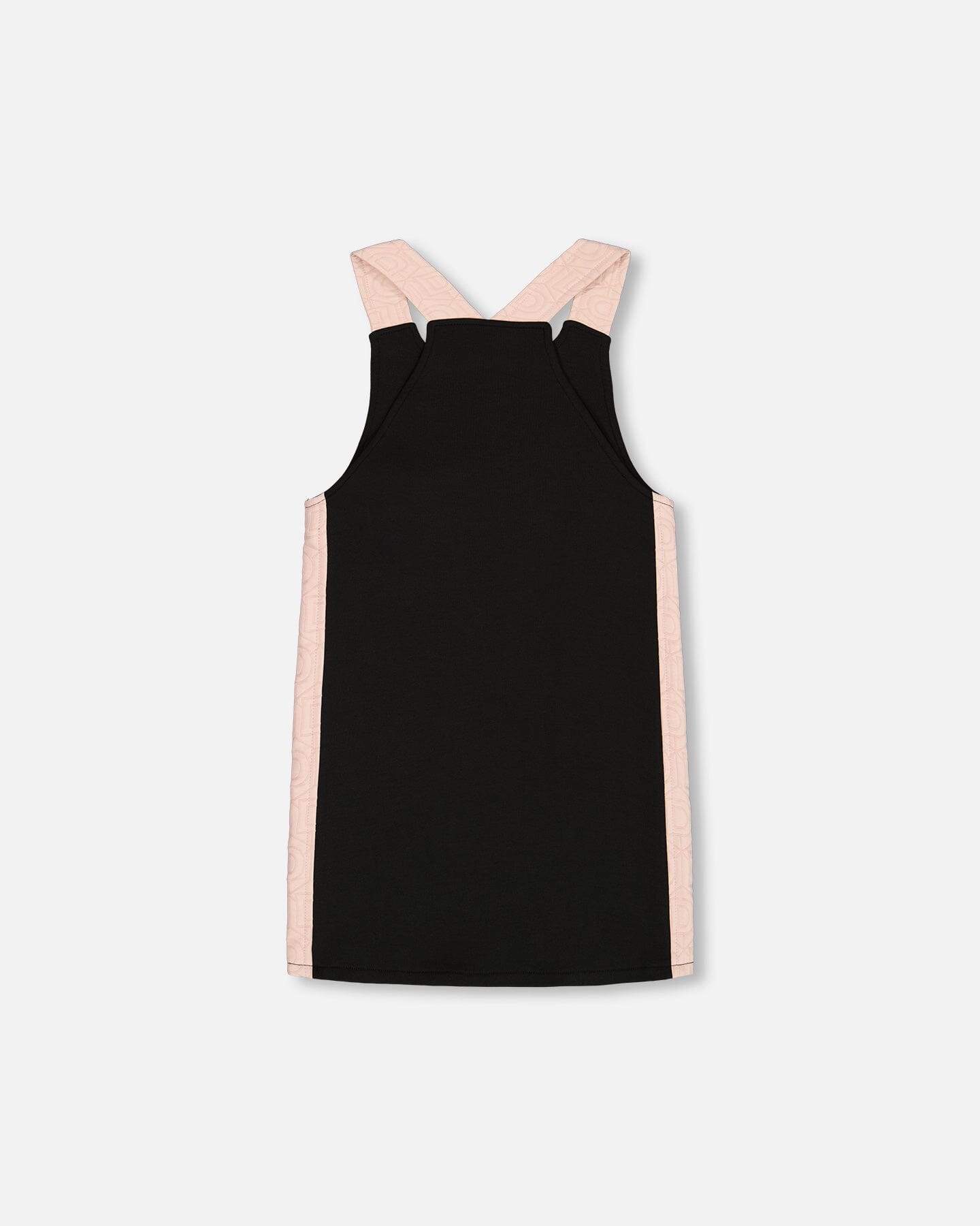 Jumper Dress With Contrast Band Black - G20J40_999