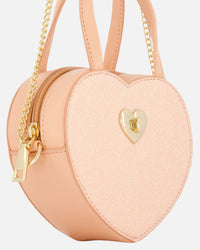 Pu Heart Bag Light Pink - G20JA_622