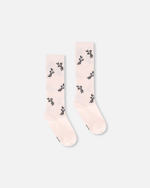 Flower Socks Light Pink - G20JS_622