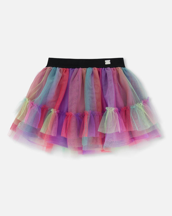 Rainbow Tulle Skirt - G20L81_000